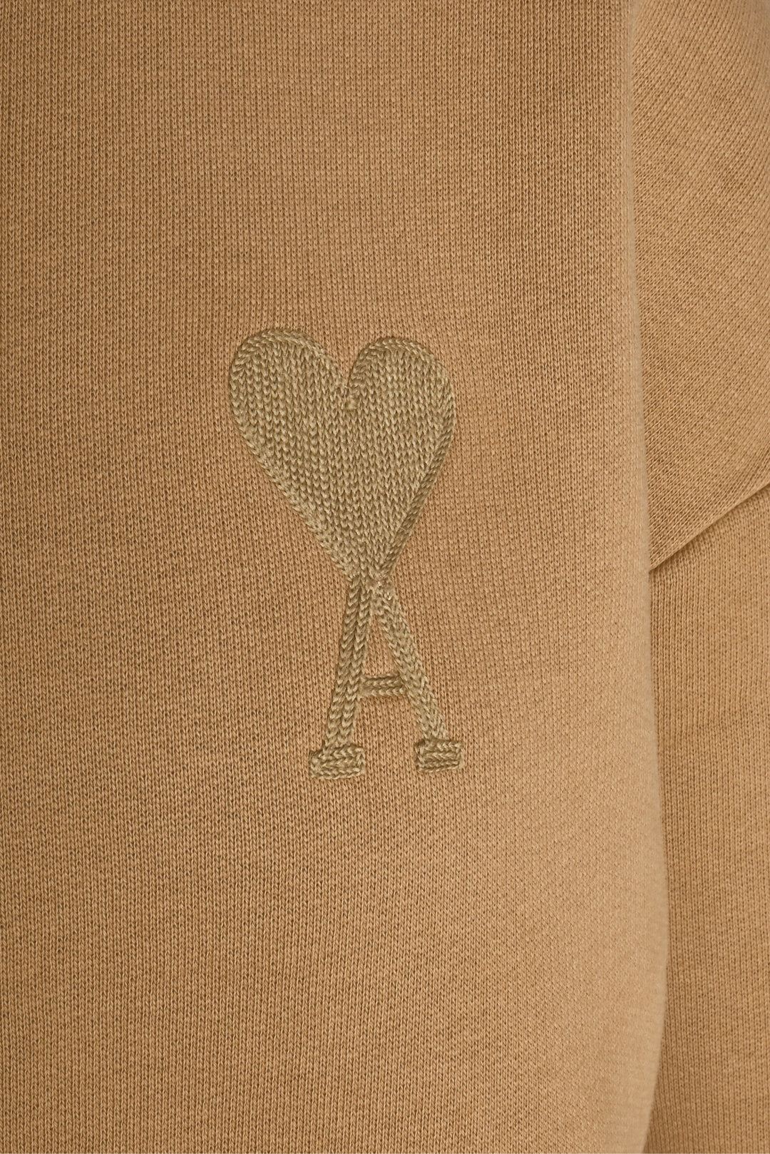 Ami Size S Ami De CÅ“ur Heavyweight Embroidered Logo Sweatshirt