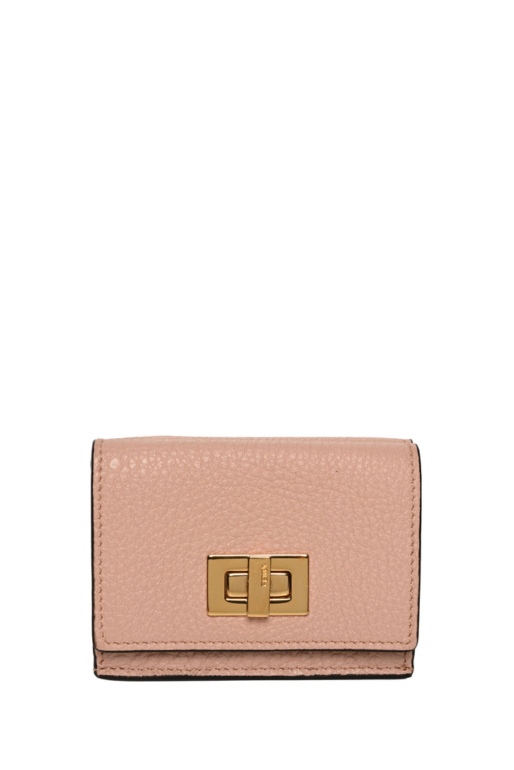 Fendi Peekaboo Micro Trifold Wallet