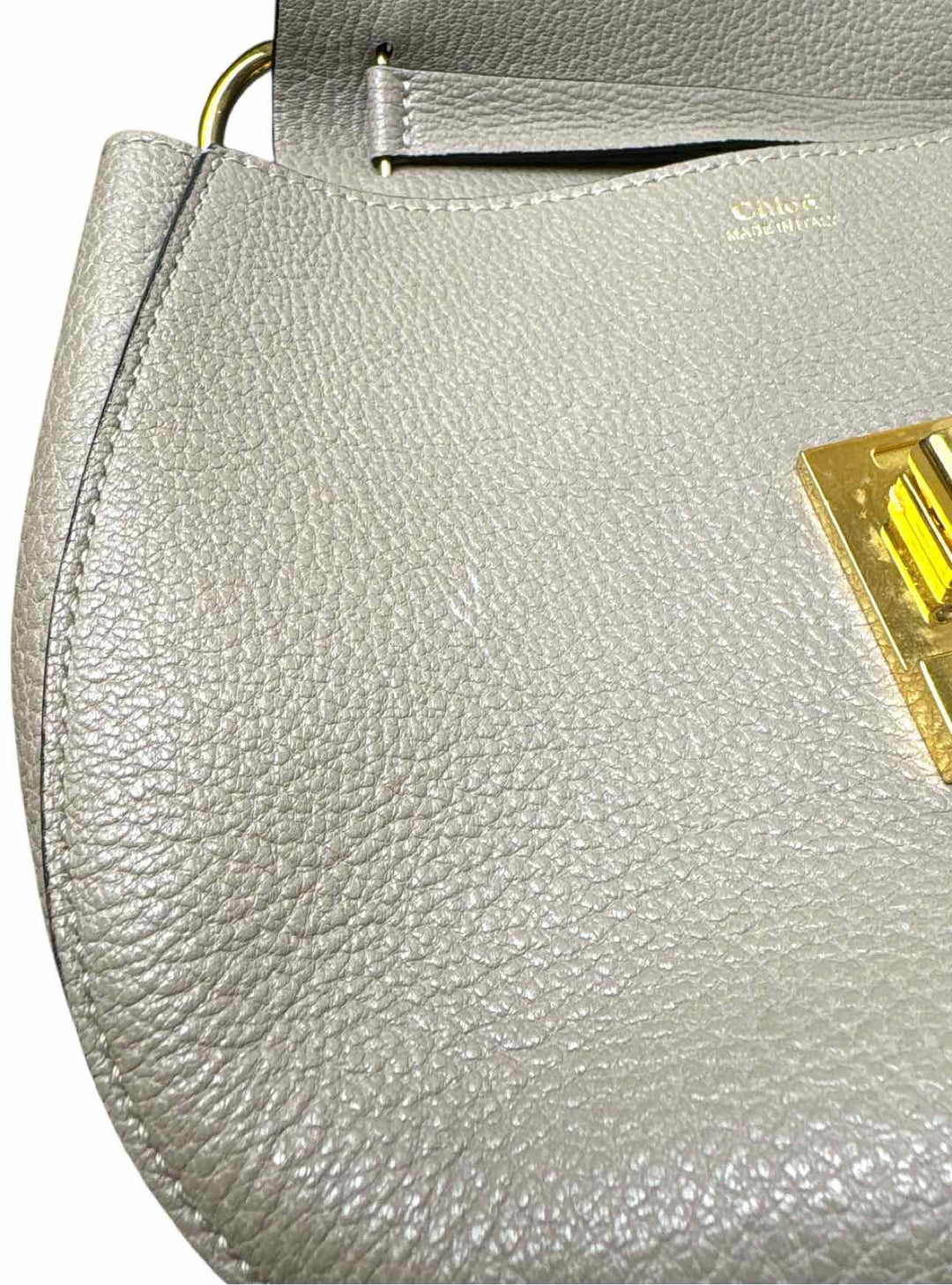 Chloe Drew Medium Leather Crossbody  Purse