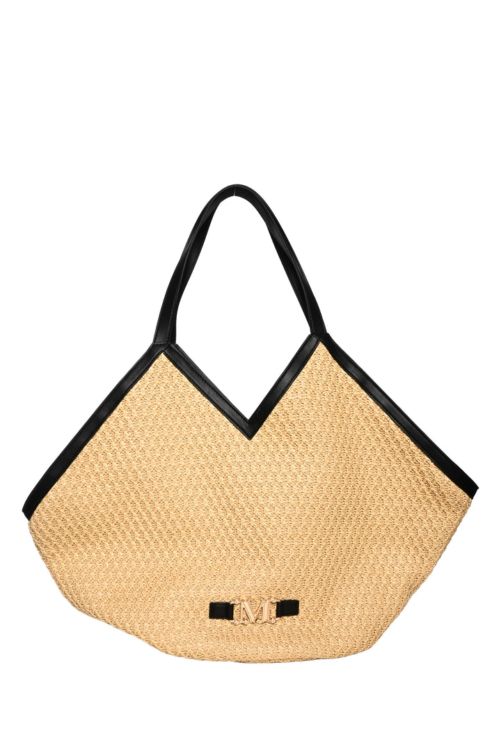 Max Mara Beachwear Luigi Raffia Tote