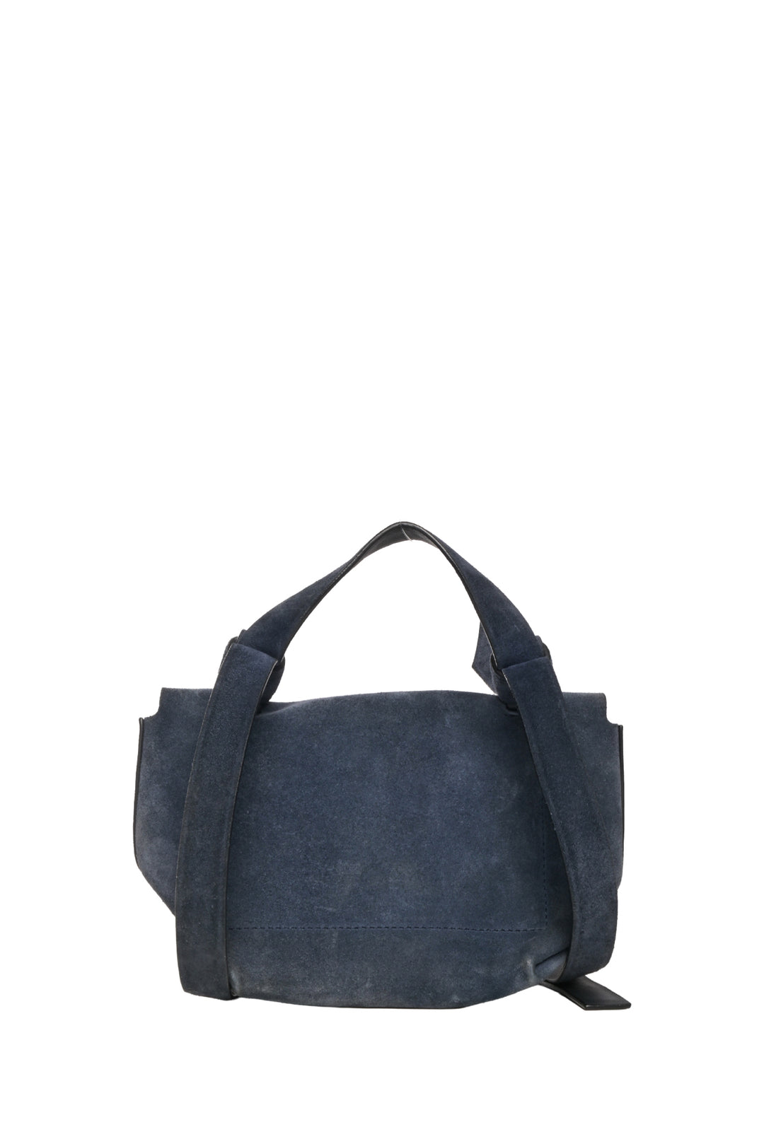 Acne Musubi Milli Small Knotted Suede Crossbody