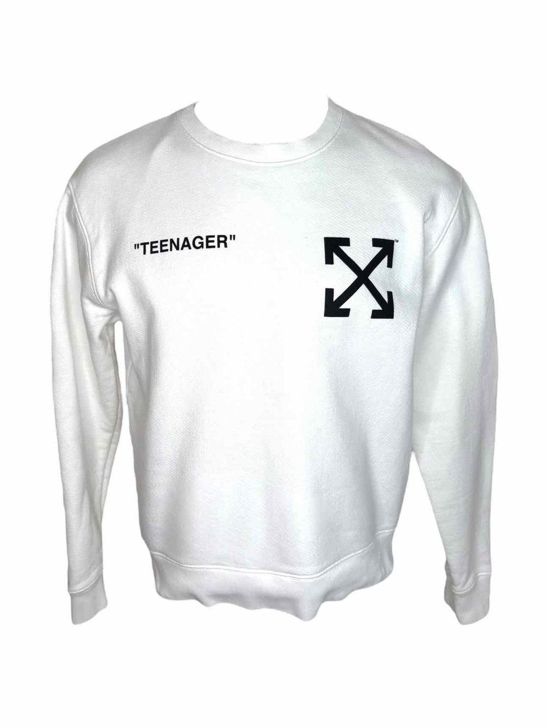 OFF-WHITE "Teenager" Bart Simpson Sweatshirt Size XS Men's Sweater