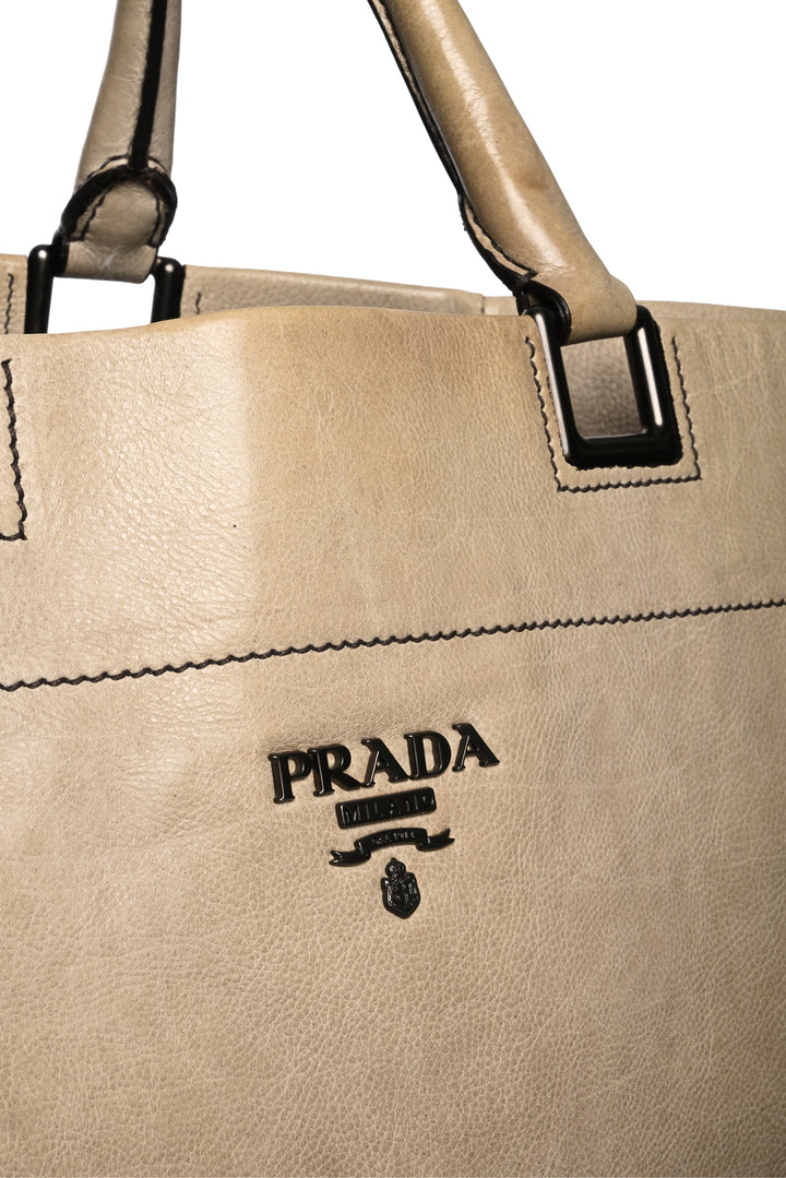 Prada Ombre Calfskin Glace Tote