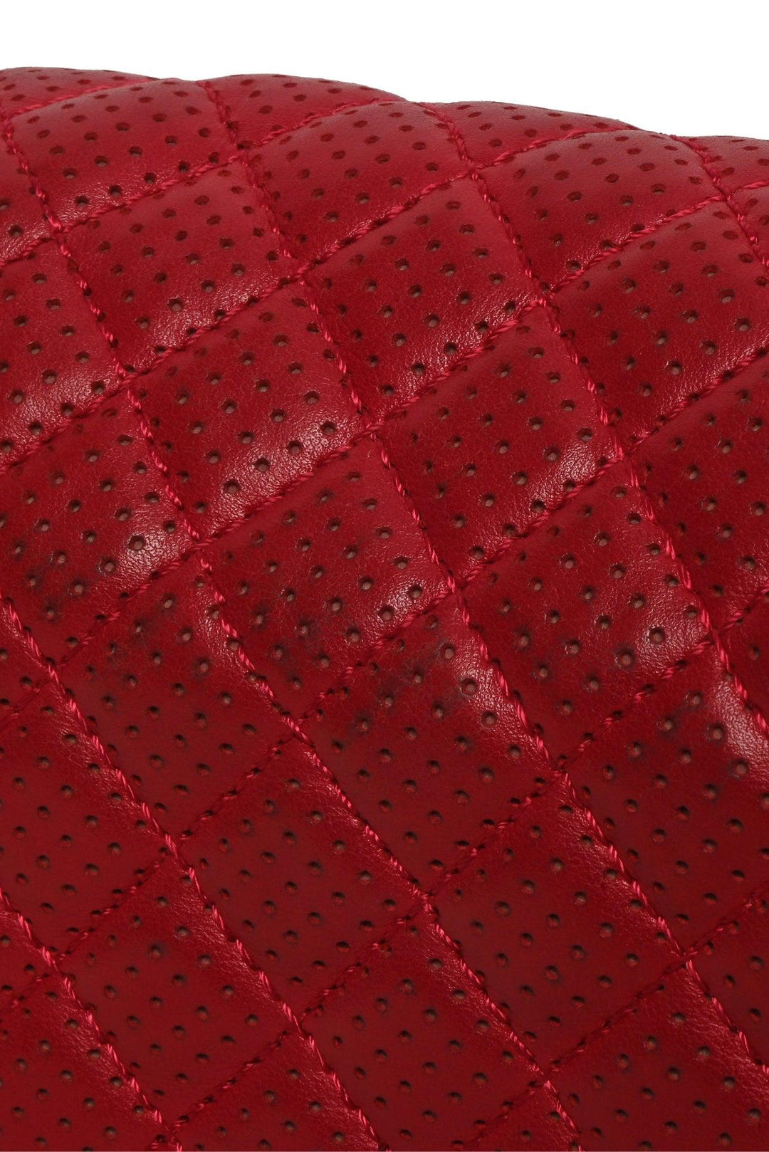Chanel 2014 Perforated Leather Medium Boy Shoulder Bag
