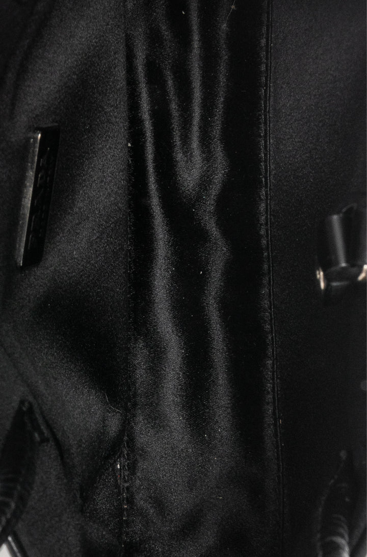 Prada Vitello Daino Leather Mini Top Handle Purse