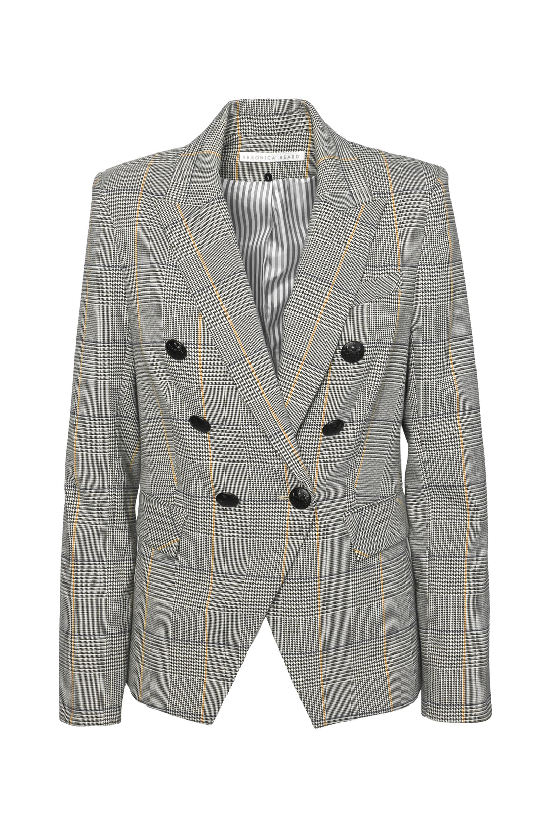Veronica Beard Size 4 Plaid Dickey Blazer