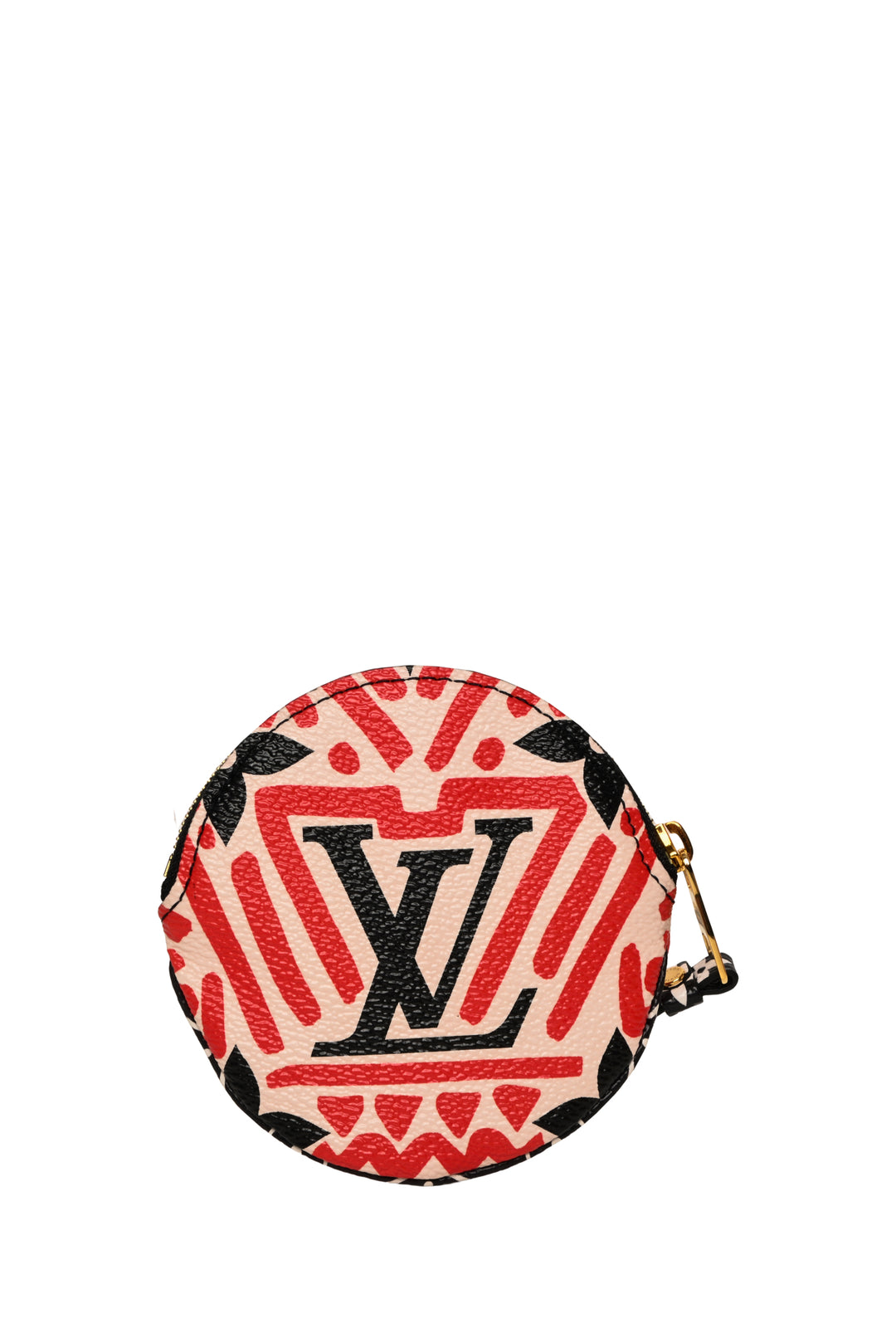 Louis Vuitton 2020 Logo Crafty Round Coin Purse