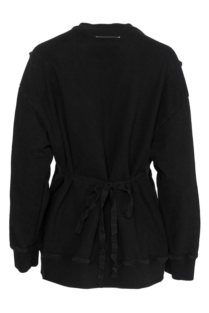 MM6 Martin Margiela Size XS Logo Bib Sweatshirt