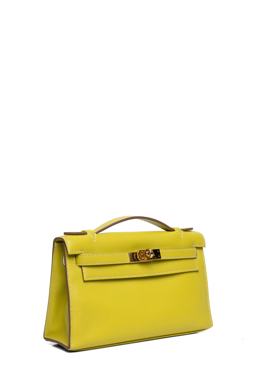 Hermes 2011 Swift Leather Kelly Pochette Clutch