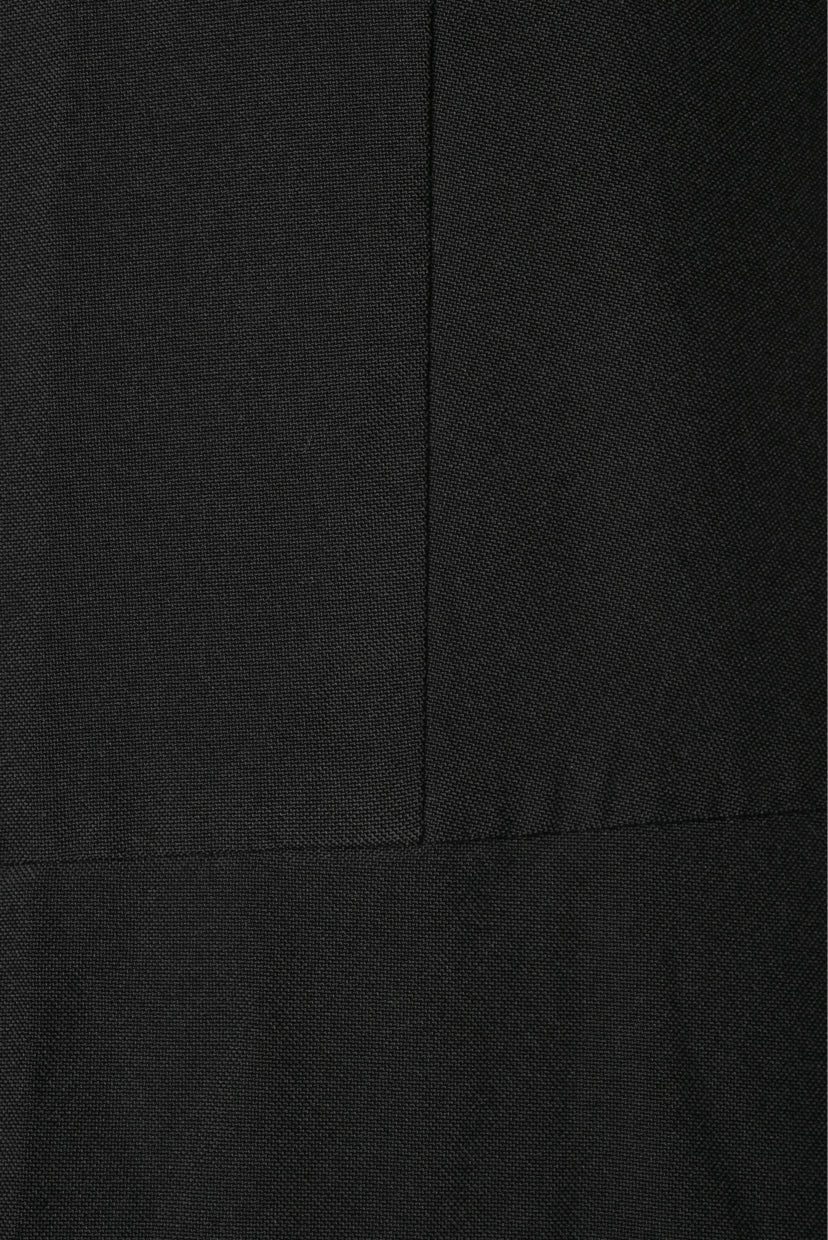 Comme Des Garcons Size S Black Label Short Sleeve Midi Dress