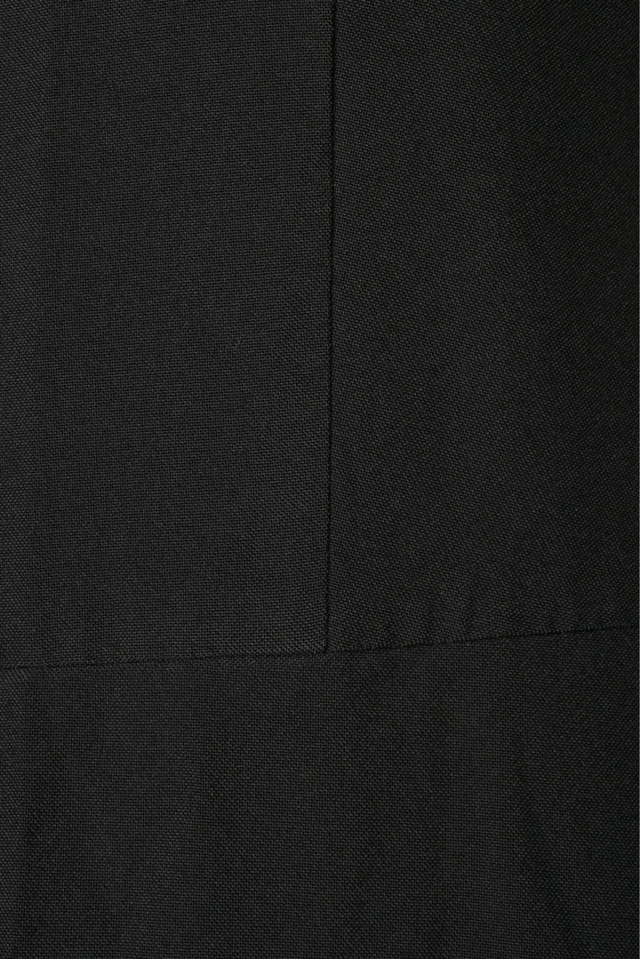 Comme Des Garcons Size S Black Label Short Sleeve Midi Dress