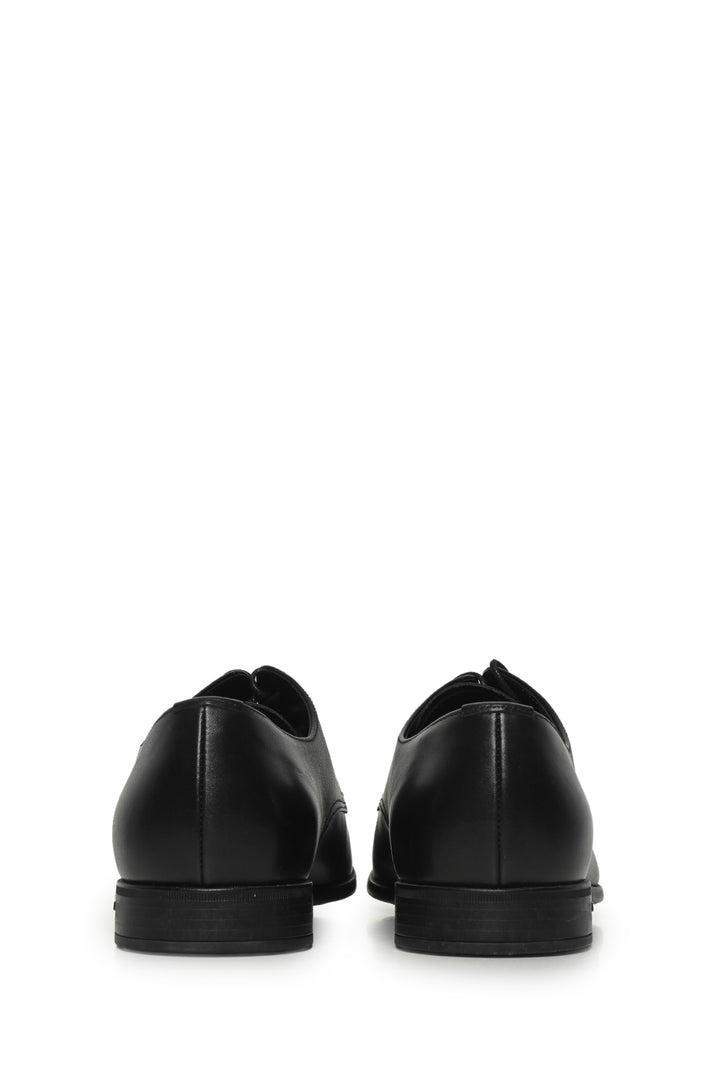 Mens Shoe Size 7.5 Prada Men's Calf Leather Lace-Up Oxford Shoes