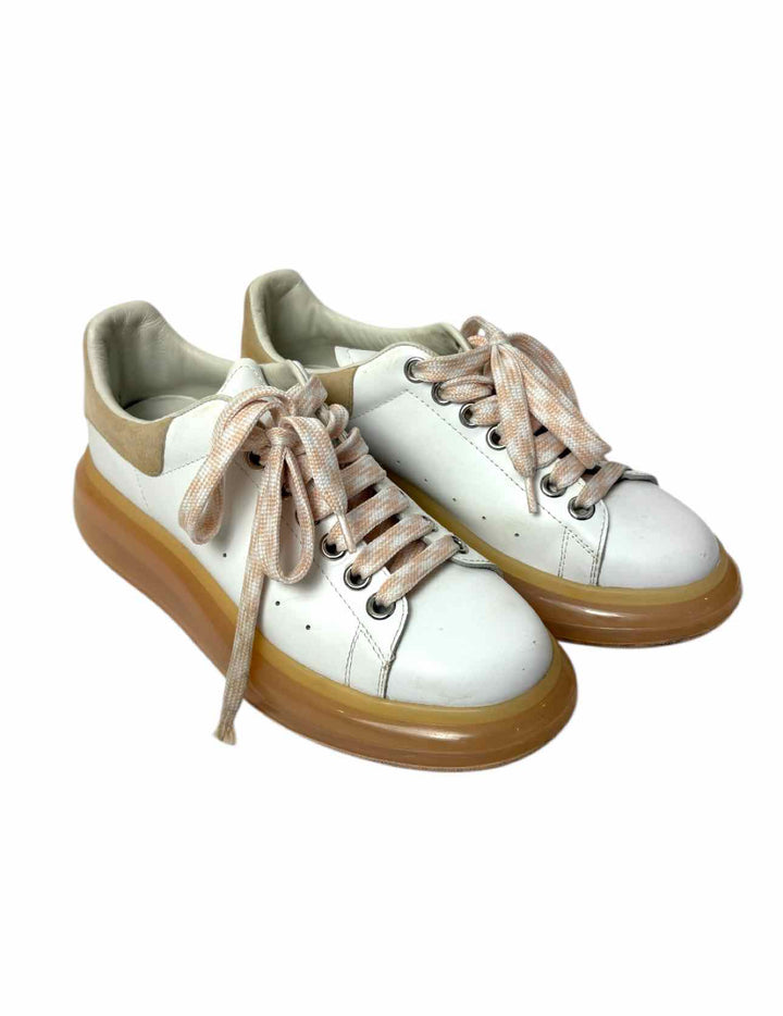 Alexander Mcqueen Size 39 Oversized Platform Leather Sneaker