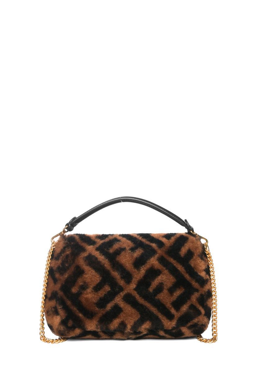 Fendi Zucca FF Mini Baguette Bag