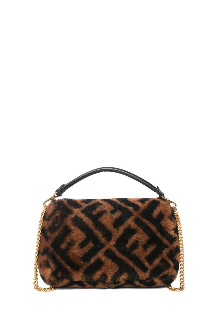 Fendi Zucca FF Mini Baguette Bag