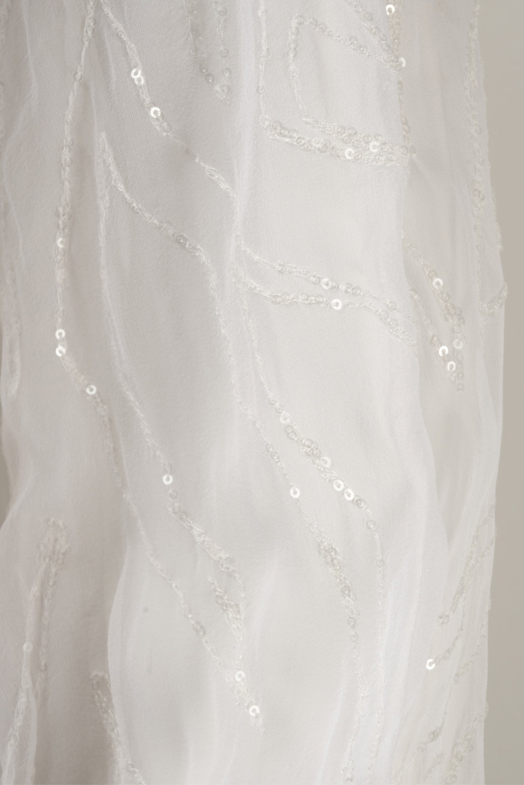 Brunello Cucinelli Size M Sequin Embellished Silk & Cotton Poplin Blouse