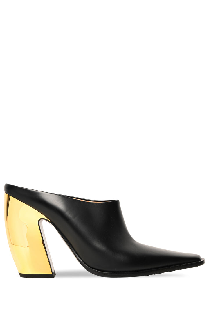 Bottega Veneta Size 39 Tex Leather Mules