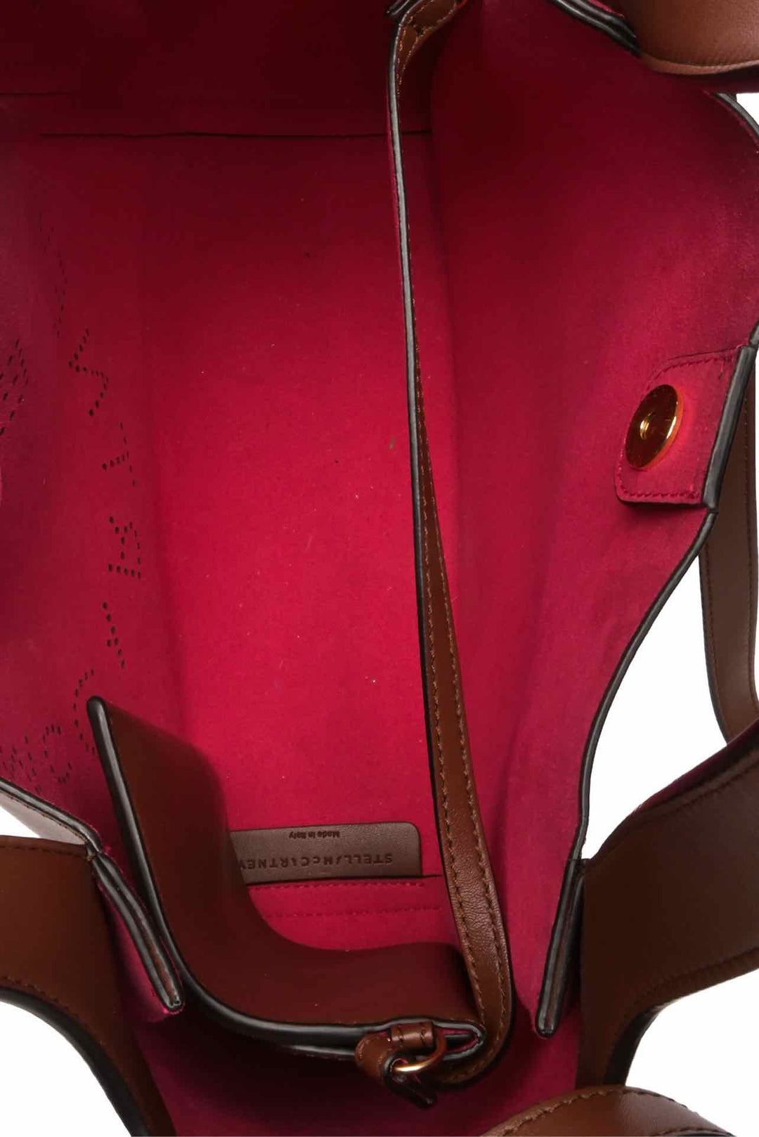 Stella Mccartney Faux Leather Logo Tote