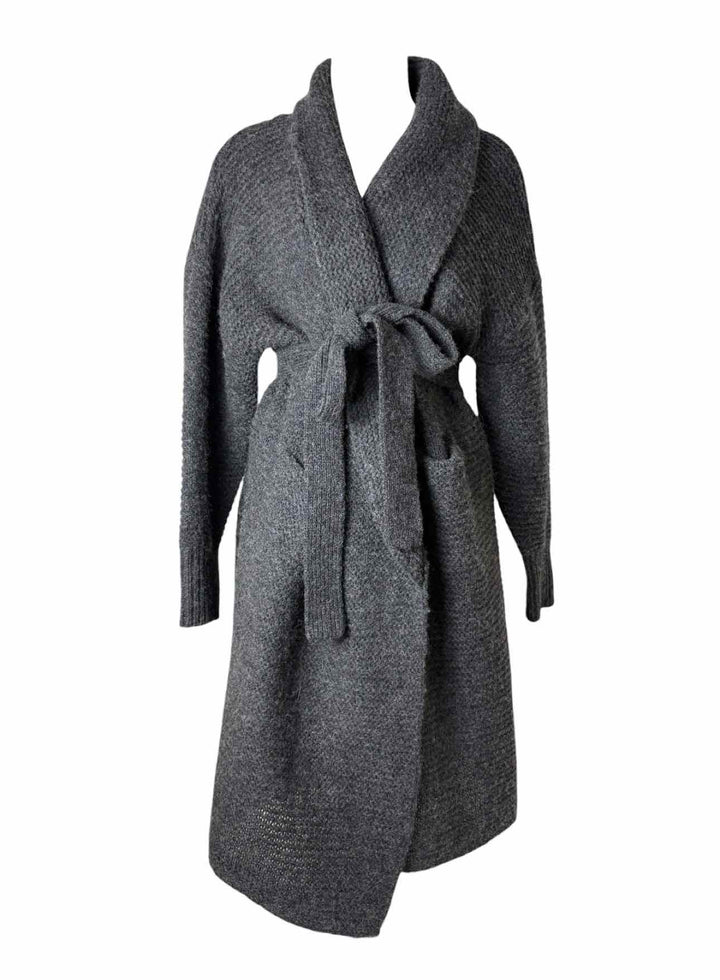 Ichi Antiquities Size OS Long Wool Belted Cardigan