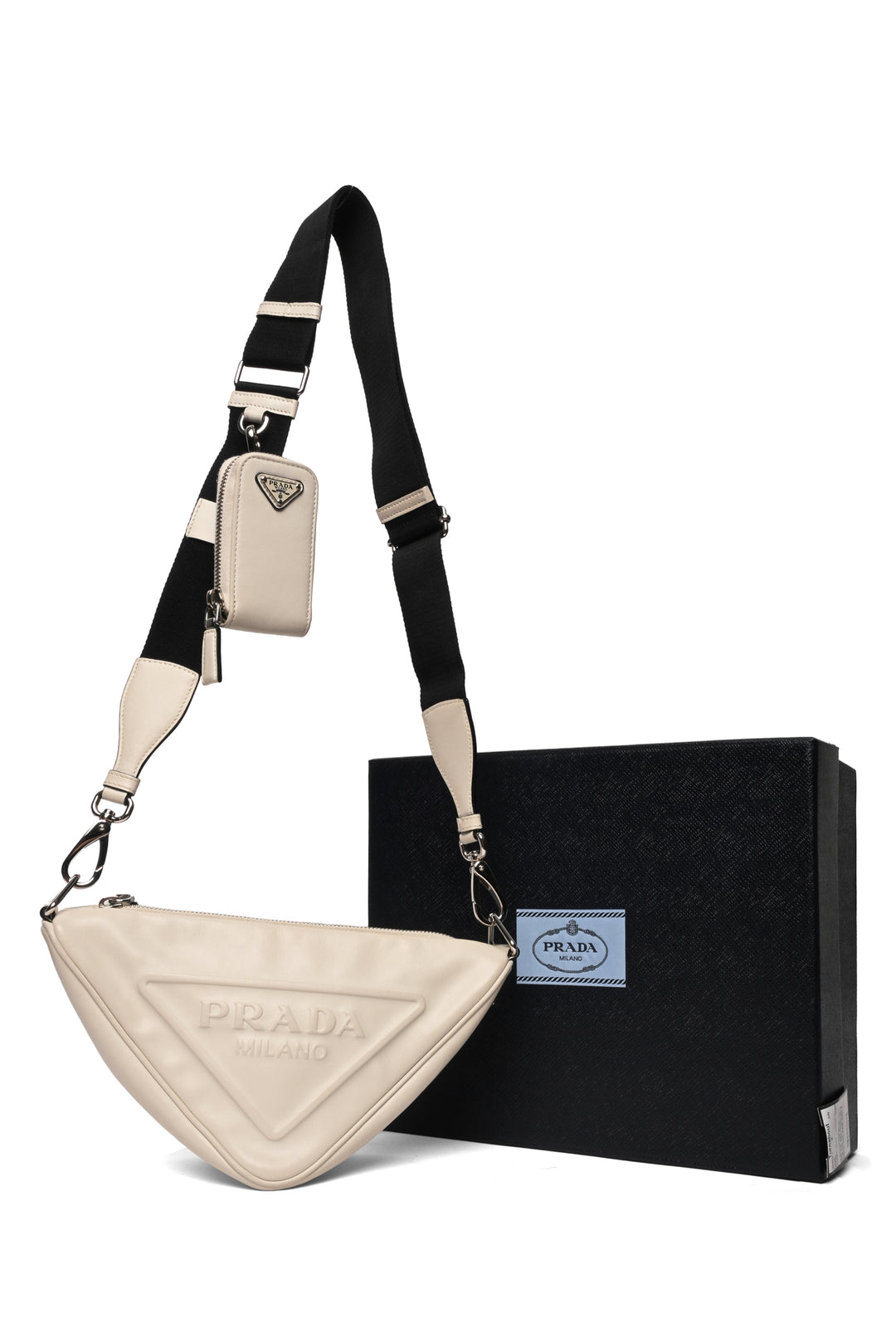 Prada Grace Lux Triangle Shoulder Bag