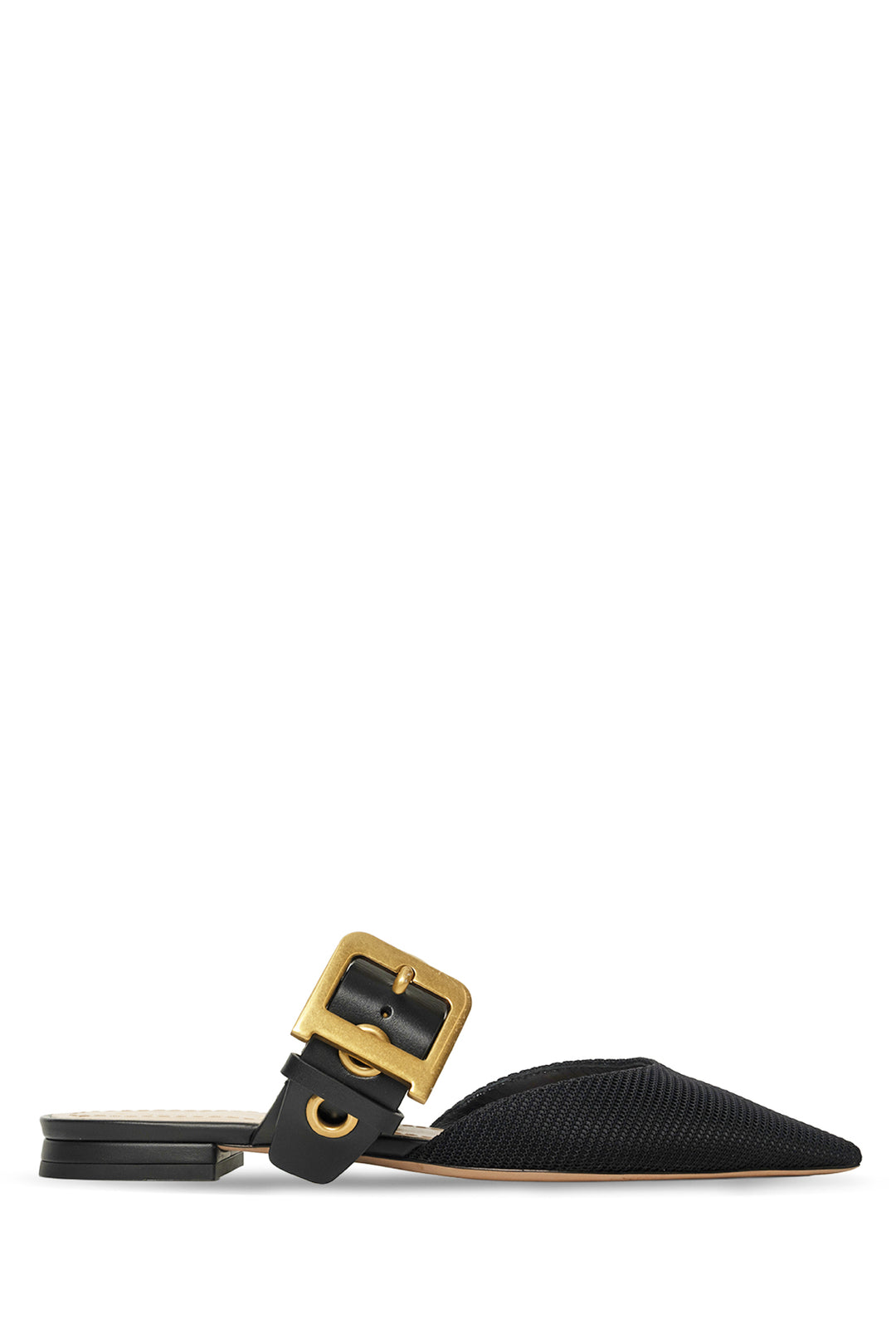 Christian Dior Size 35 Technical Fabric D-Dior Ballerina Flat Mule