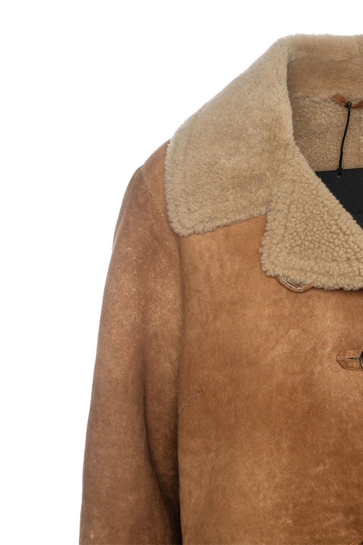 Hiso Size 8 Shearling Coat