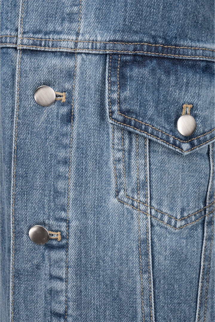 Tibi Size XS Oversized Jean Jacket