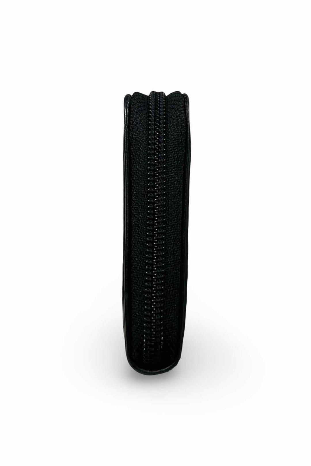 Chanel Boy Zip Around Chevron Wallet