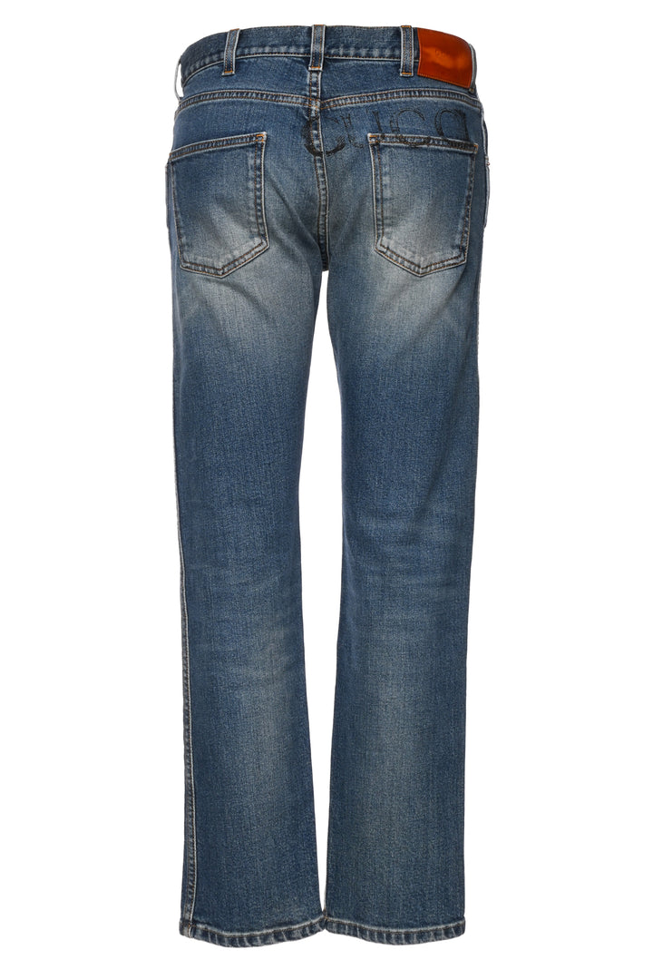 Gucci Size 30 Men's NY Yankees Edition Patch Jeans