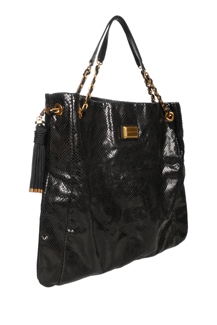 Marc Jacobs Python Effect Shoulder Bag