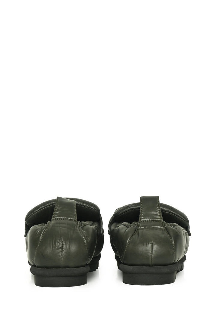 Dries Van Noten Size 40 Nylon Padded Loafers