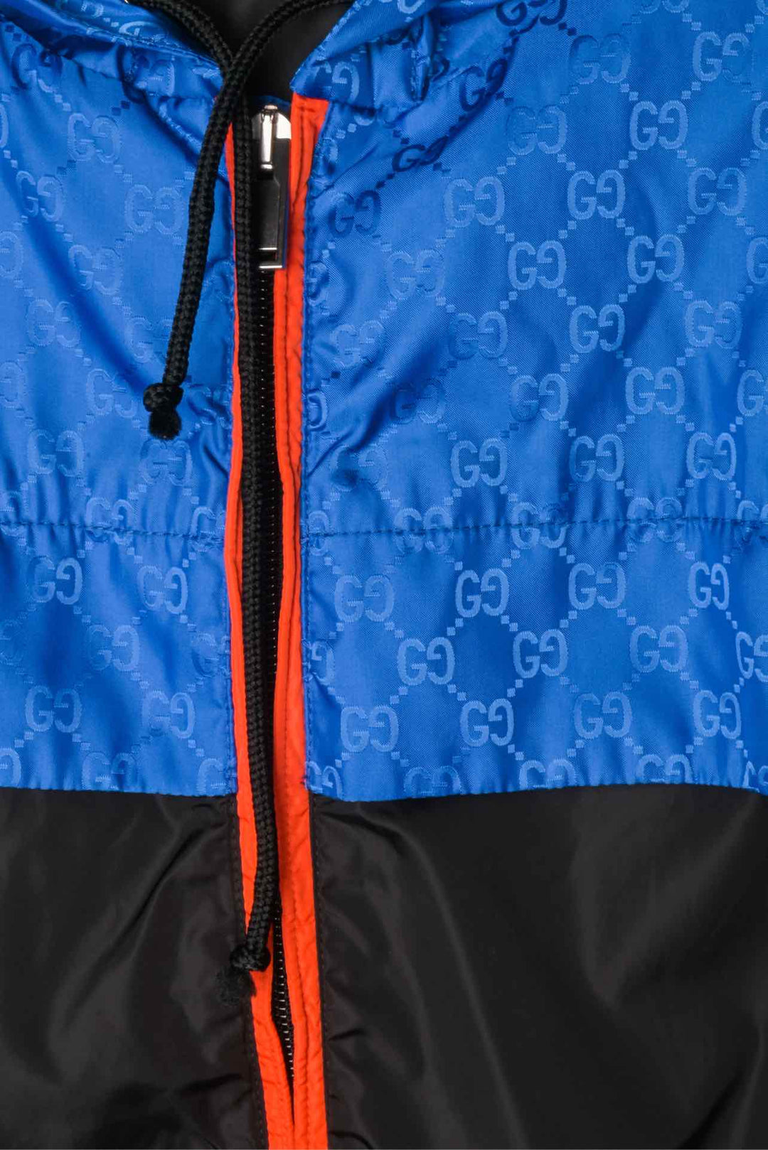 Gucci Size S Men's GG Nylon Hooded Windbreaker Jacket