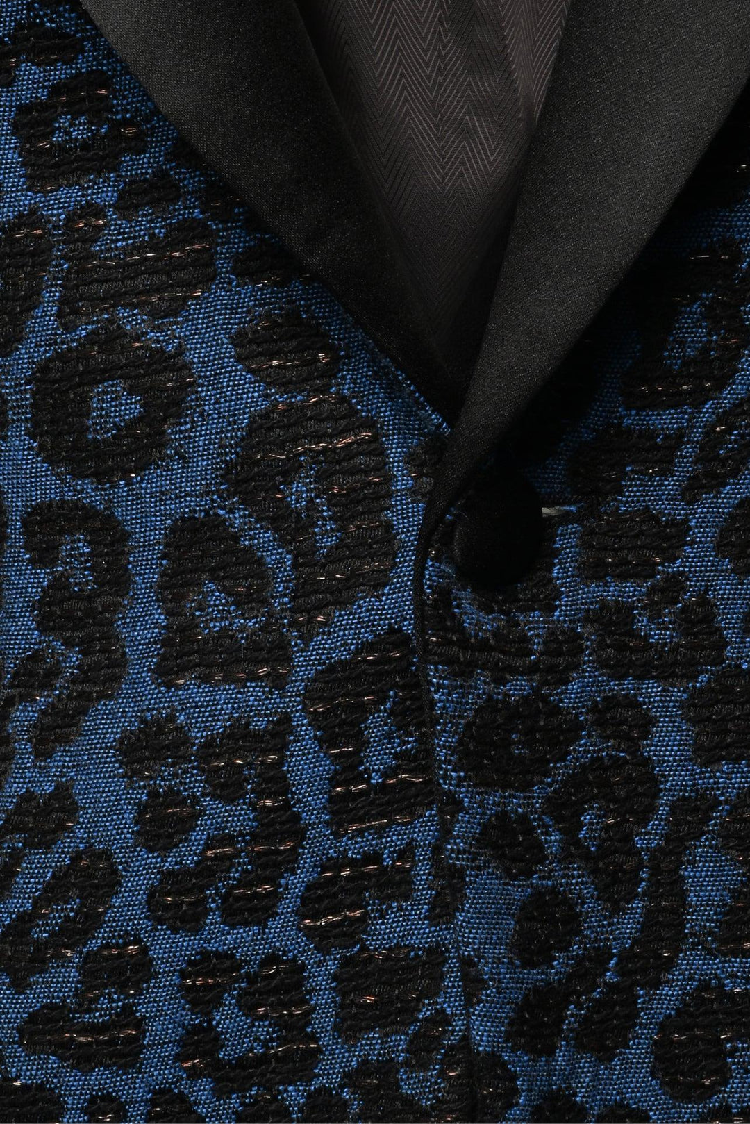 R13 Size XS Shawl Lapel Leopard Tuxedo Blazer