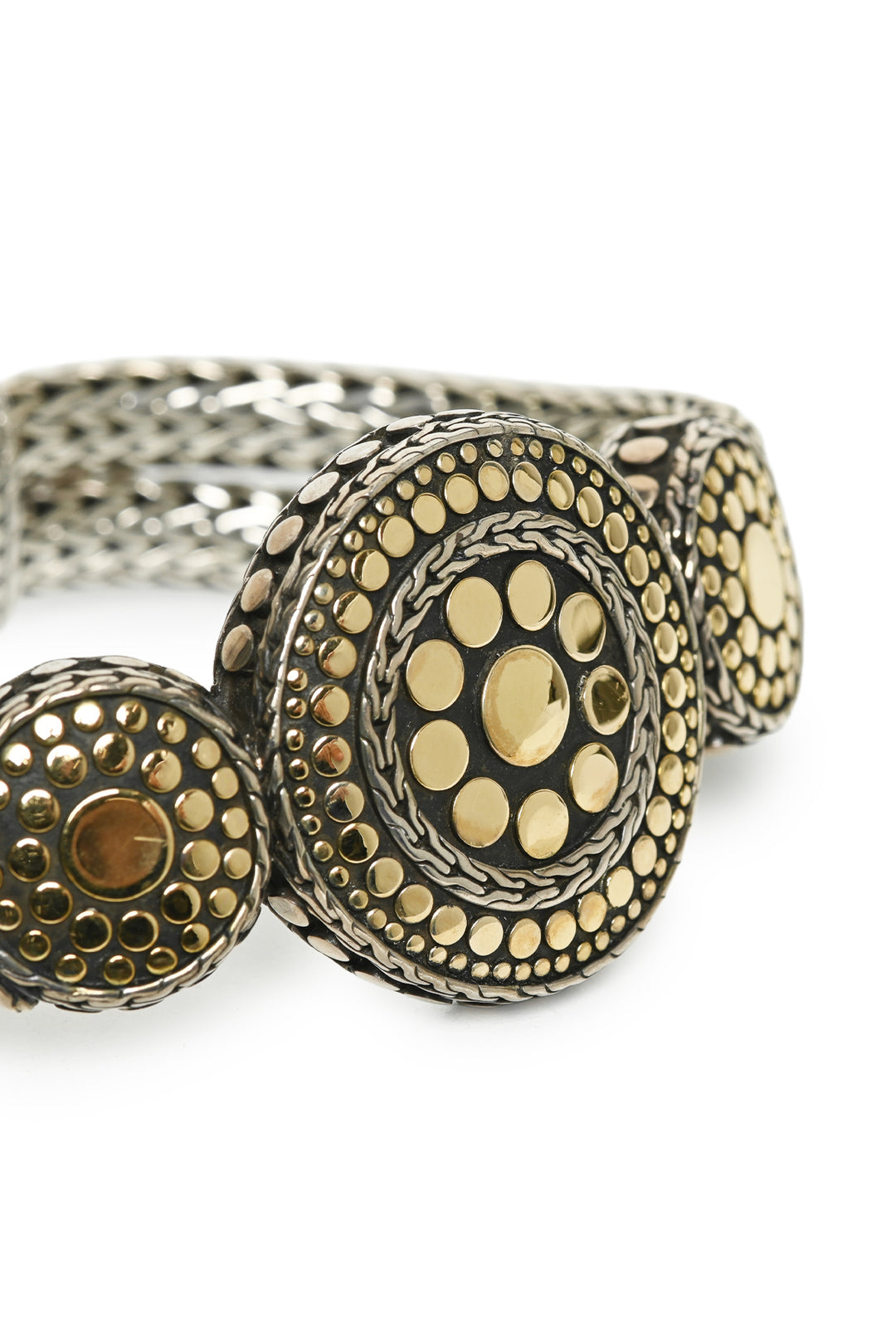 John Hardy Sterling Silver & 18K Gold Nuansa Bracelet