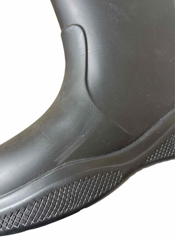 Prada Size 38 Mellow Rubber Ankle Boots