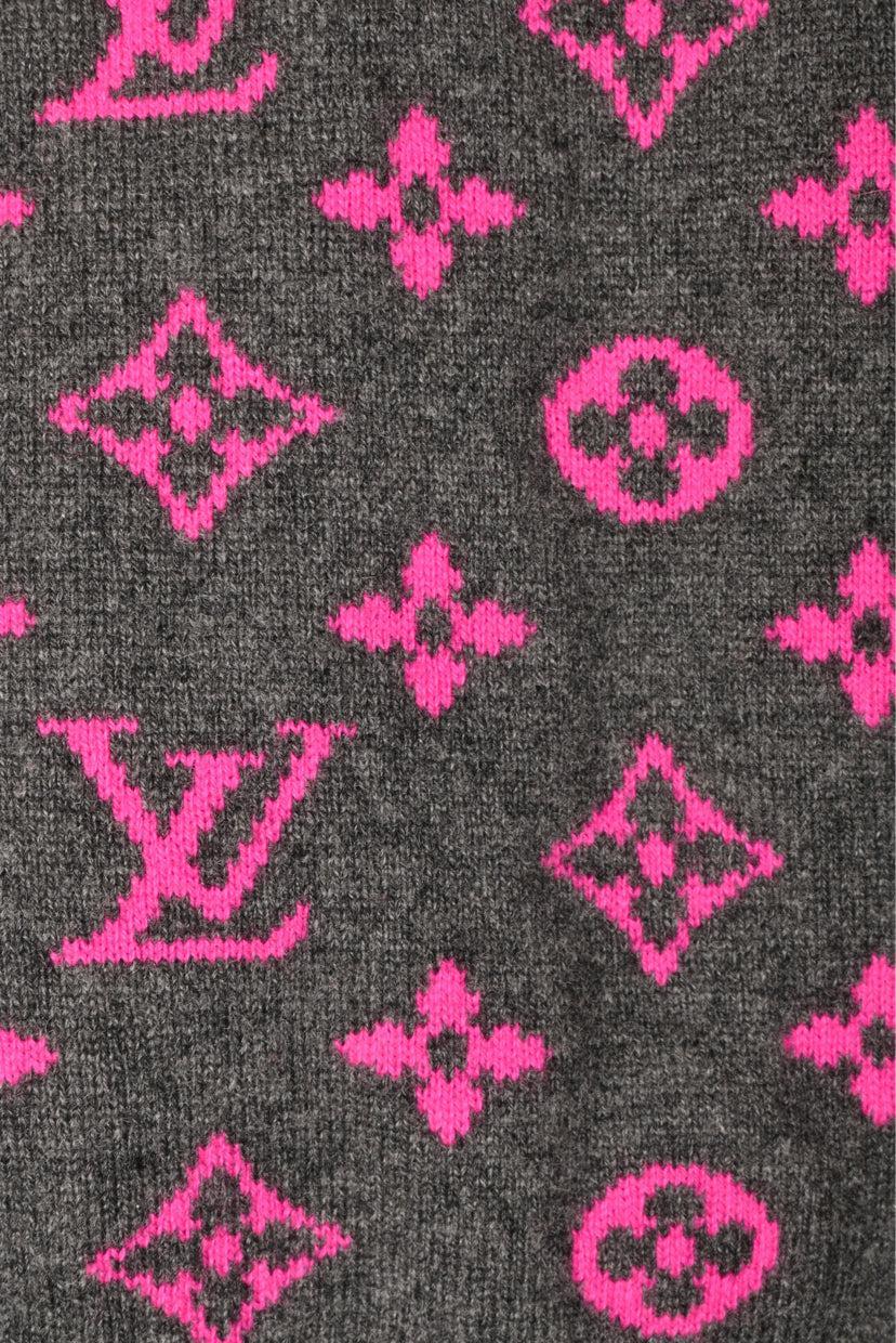 Louis Vuitton Size M Men's Monogram Cashmere Sweater