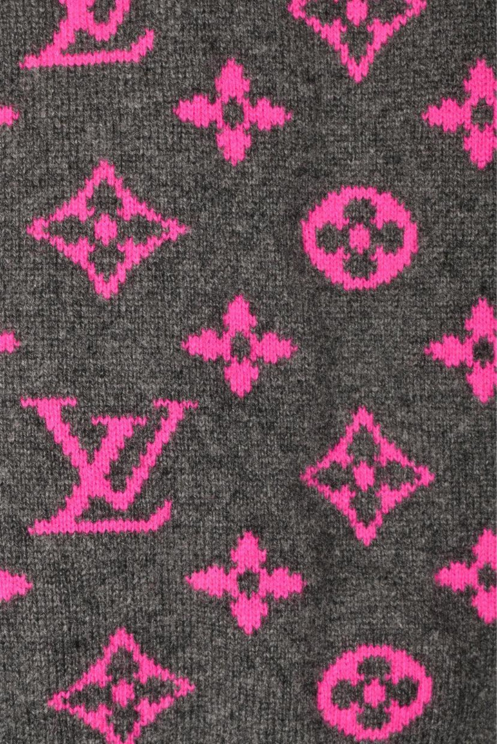 Louis Vuitton Size M Men's Monogram Cashmere Sweater