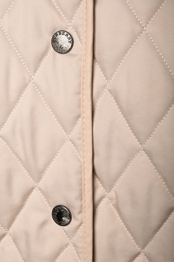 Burberry London Size S Nova Check Lined Quilted Jacket