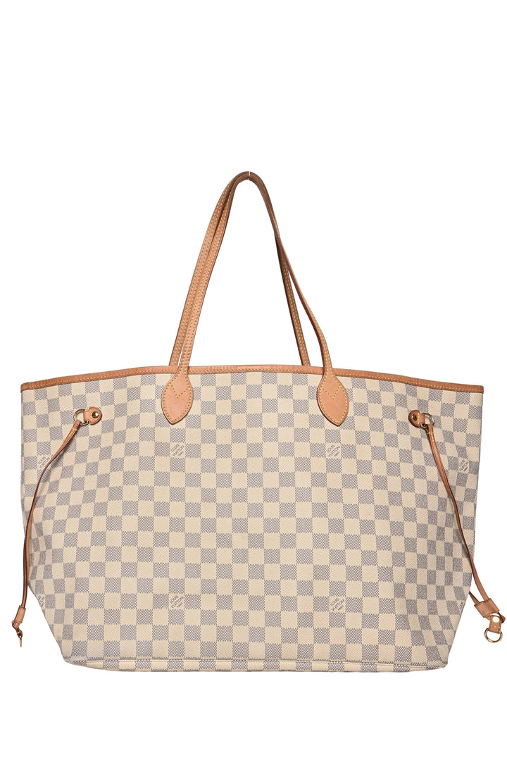 Louis Vuitton 2011 Damier Azur Neverfull GM Tote