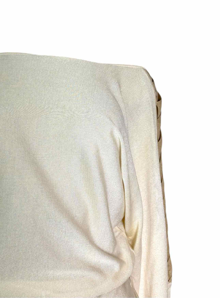 Versace Size 44 Braided Sleeve Sweater