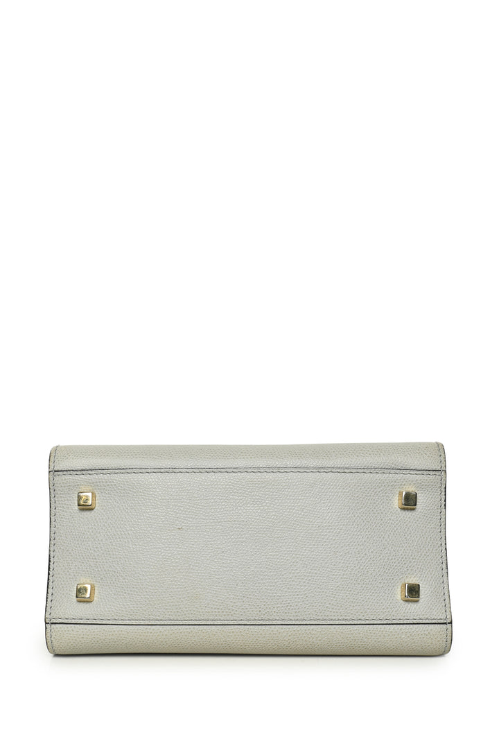 Valextra Iside Top Handle Mini Purse