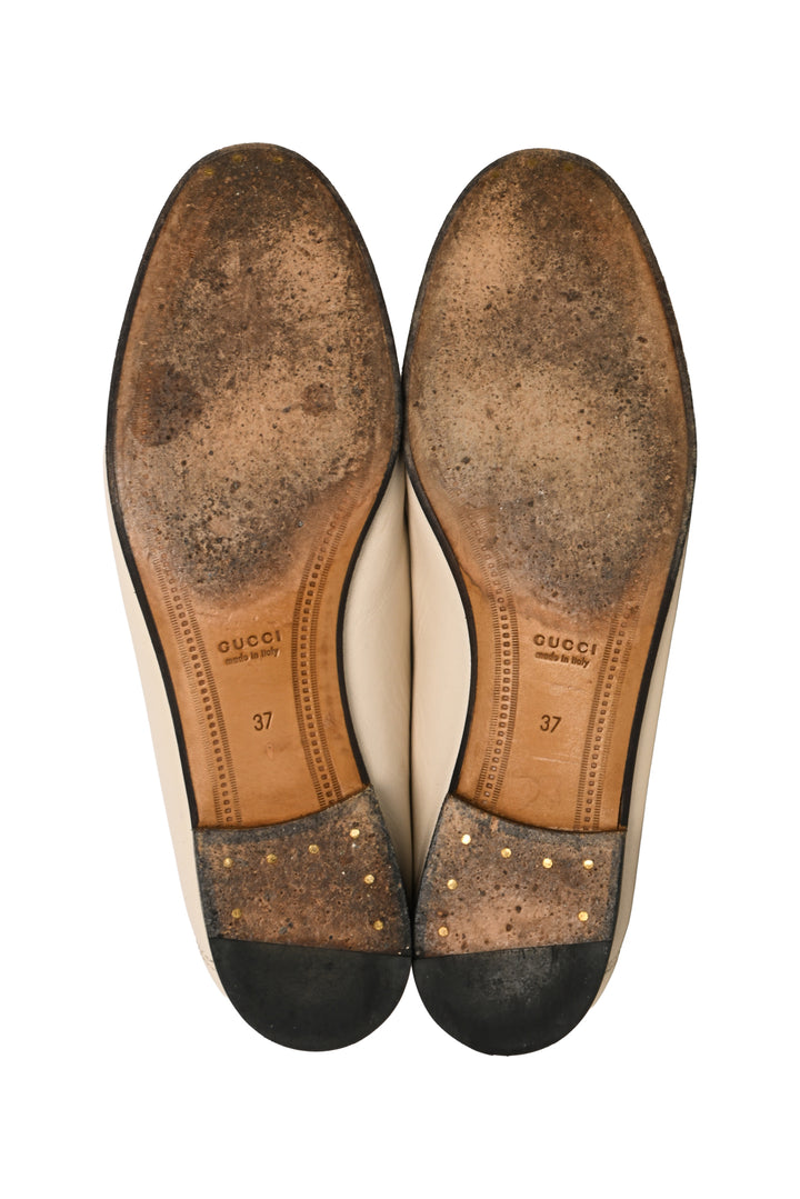 Gucci Size 37 Horsebit Loafers