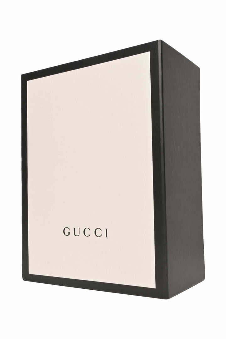 Gucci Size 32 Snakeskin-Effect Embossed Double G Buckle 50mm Wide Leather Belt