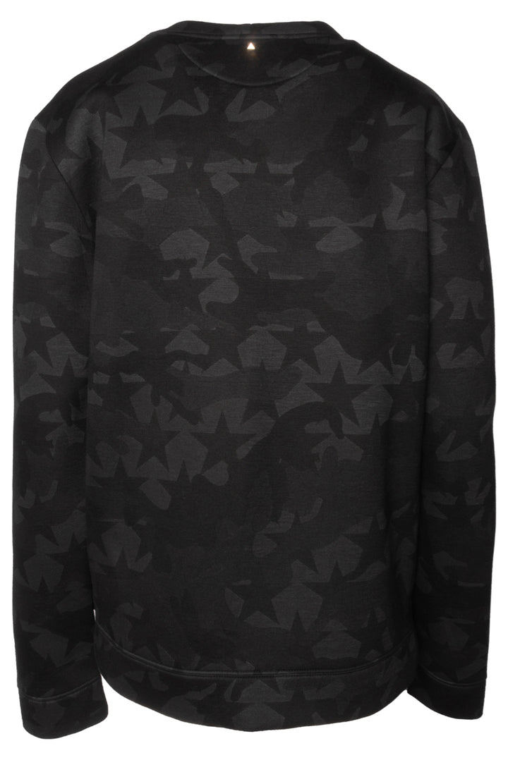 Valentino Size S Men's Camo Stars Neoprene Crewneck Sweater
