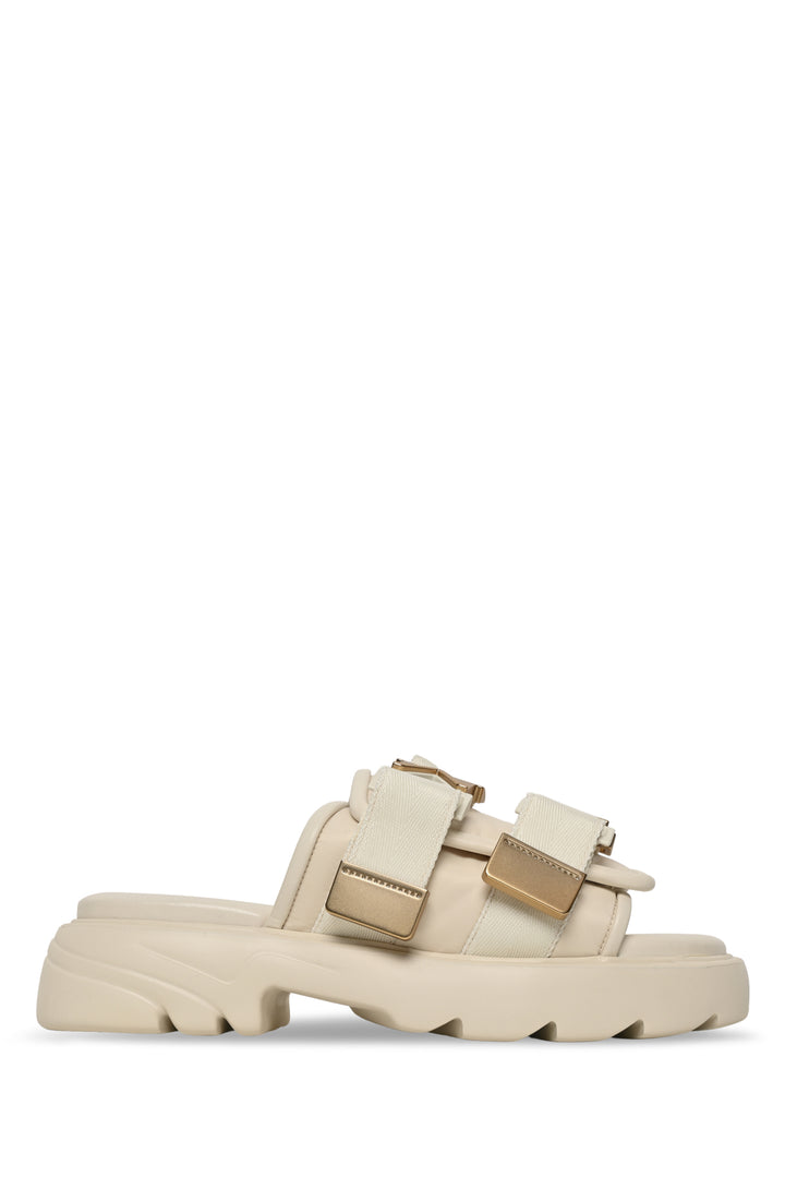 Bottega Veneta Size 39 Nylon Flash Slides