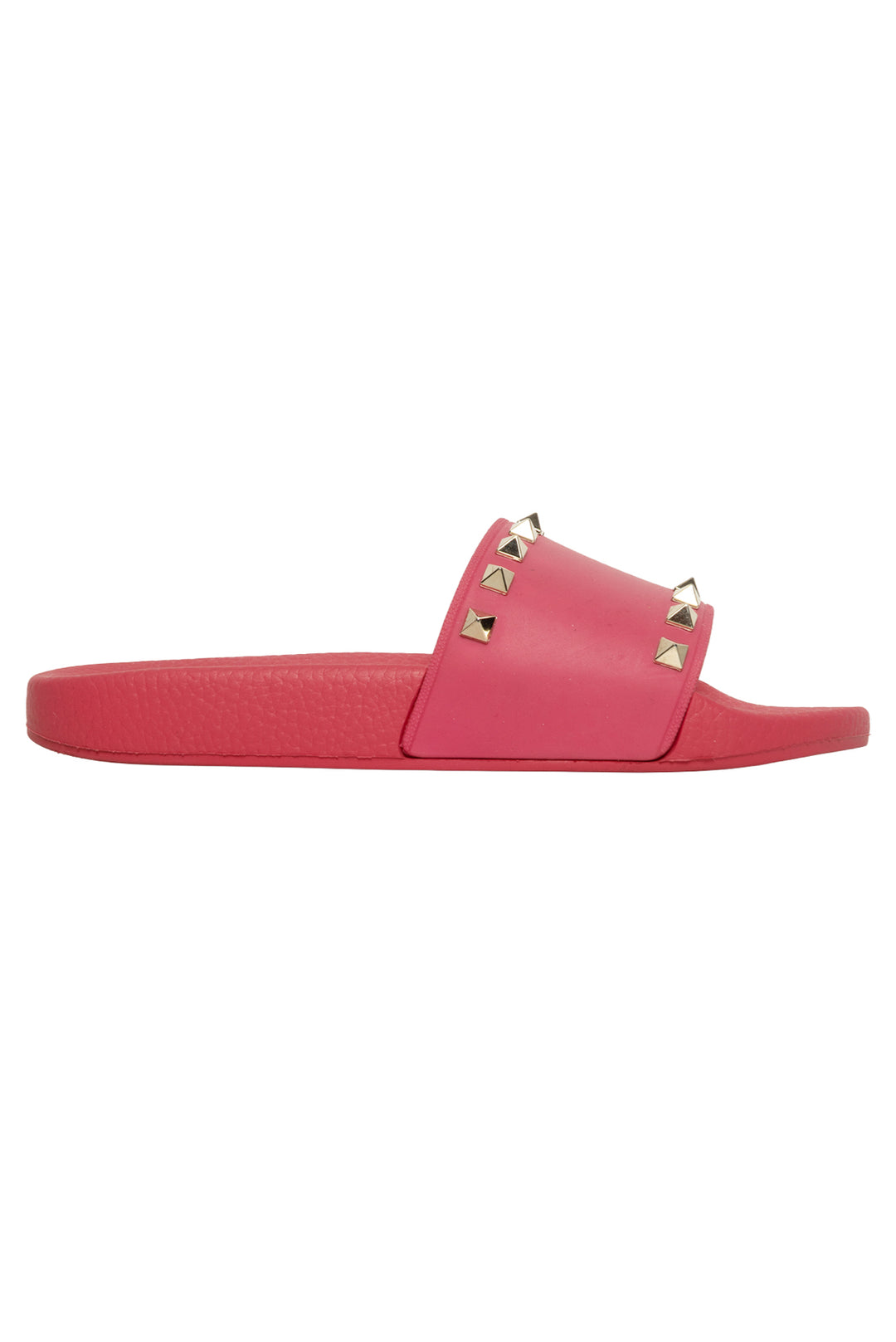 Valentino Size 37 Rockstud Pool Slide Sandals