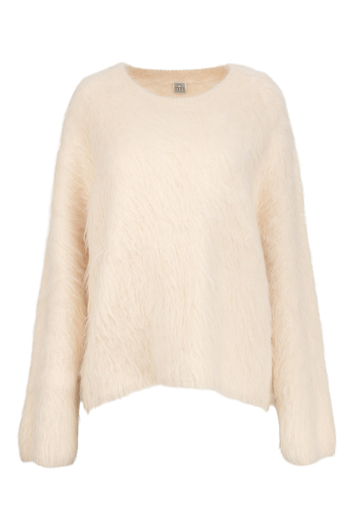 Toteme Size XS/S Boxy Alpaca Knit Sweater