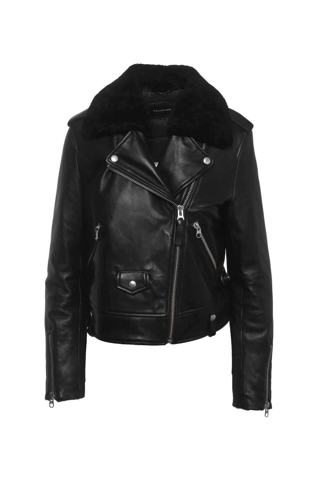 Mackage Size M Quilted Lining Moto Jacket