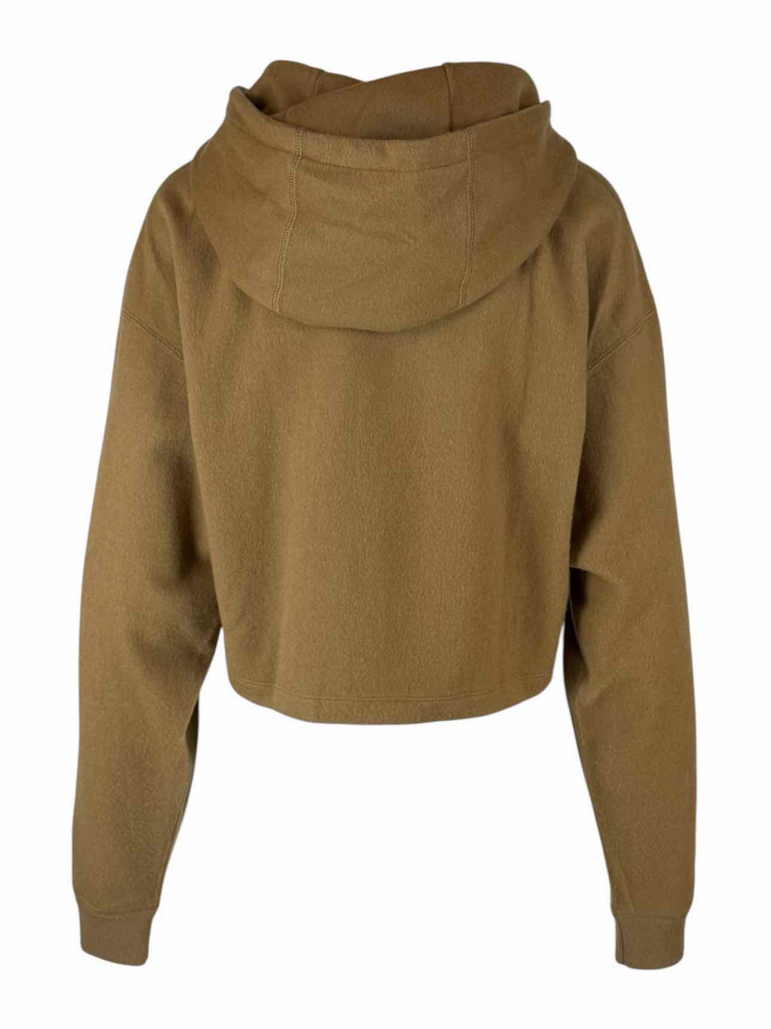 Prada Size 38 2021 Wool & Cashmere Cropped Hoodie