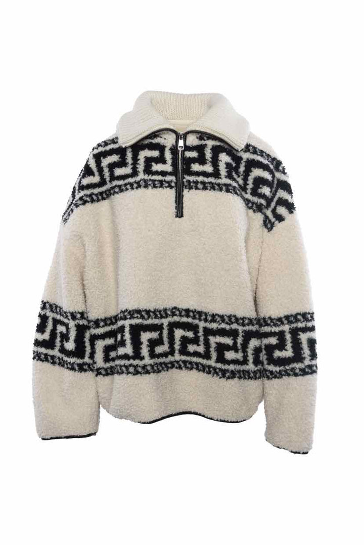 Isabel Marant Garner Quarter Zip Size 40 Sweater